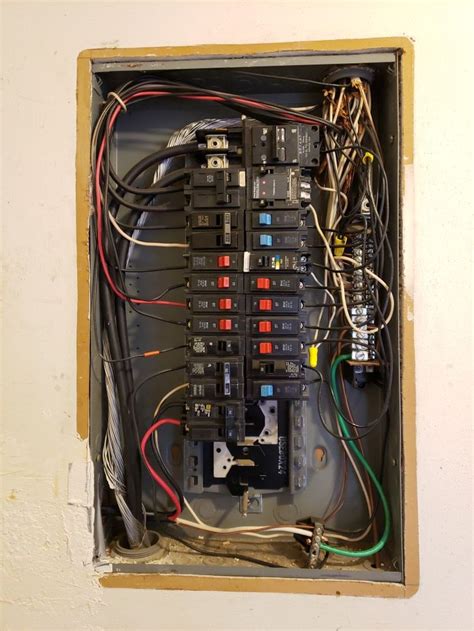 bryant electrical panel box|50 year old electrical panel.